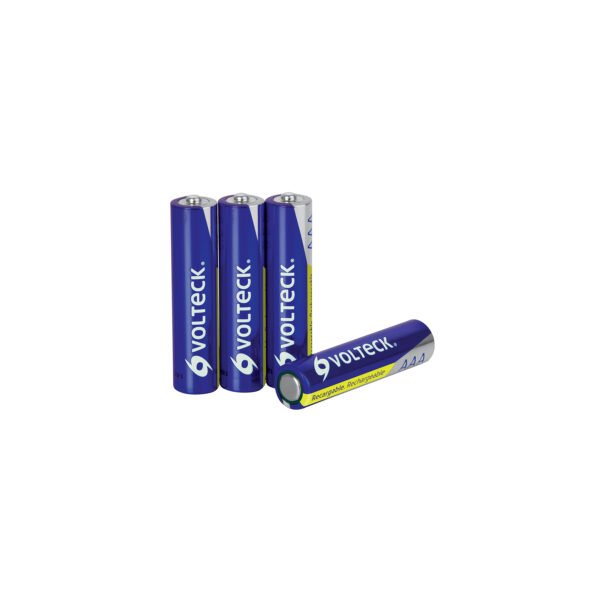 Blíster con 4 pilas recargables AAA uso general 600 mAh 47201