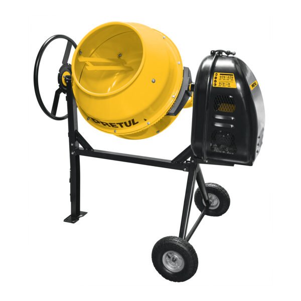 Revolvedora de cemento a gasolina 160 L 1/2 saco Pretul 28147