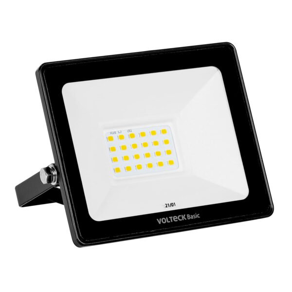 Reflector ultra delgado LED 20 W luz de día Volteck Basic 22041