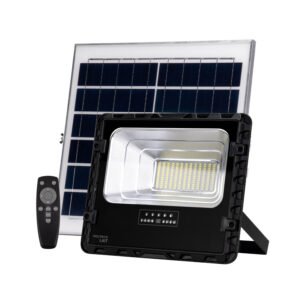 Reflector Led 100 W con panel solar luz de día Volteck 49836