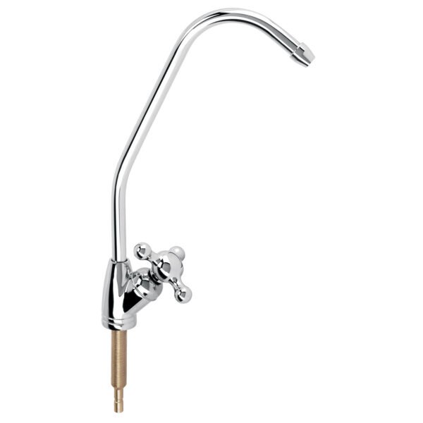 Llave cuello de ganso 1/4 para filtro de agua Foset 48523