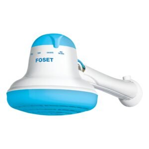 REGEL-6A.jpg Regadera eléctrica 4 temperaturas 16.5cm azul Foset 40239