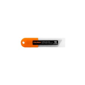 Estuche con 10 cuchillas SK4 de 25 mm para cutter Truper 17903