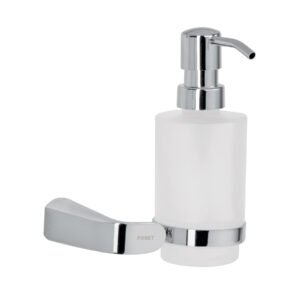 RIA-75.jpg Dispensador de jabón a pared de latón cromado Riviera 45212