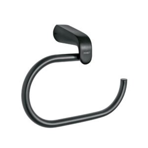 Toallero argolla negro FOSET RIVIERA 44297