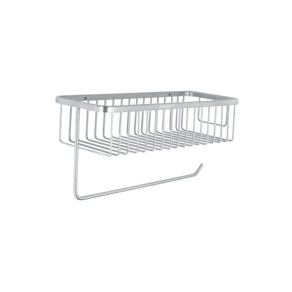 Portarrollo y especiero en cromo para cocina Foset Riviera 46351