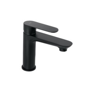 Monomando corto para lavabo negro FOSET RIVIERA 44089