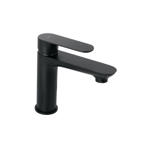 Monomando corto para lavabo negro FOSET RIVIERA 44089