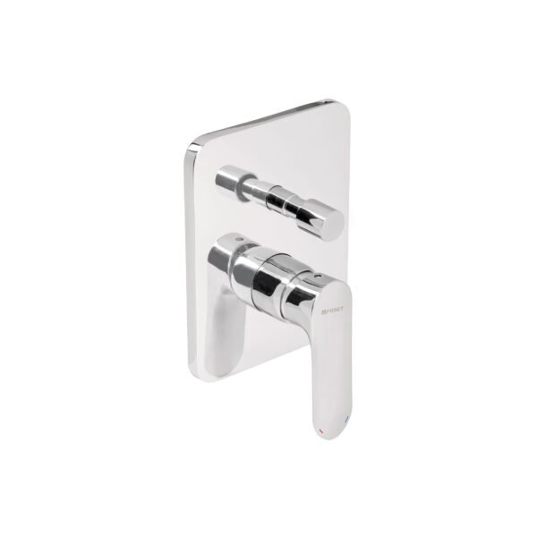 Monomando para regadera con desviador cromo RIVIERA 45196