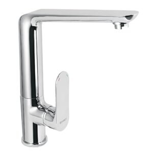 Monomando cuello alto para fregadero cromo FOSET RIVIERA 45193