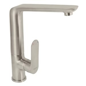 Monomando cuello alto para fregadero satín FOSET RIVIERA 45182