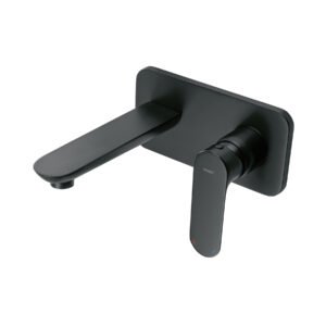 RIM-92M.jpg Monomando a pared para lavabo negro FOSET RIVIERA 44095