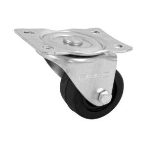 Rodaja hule 2-1/2 placa giratoria c/buje carga 50kg FIERO 48607