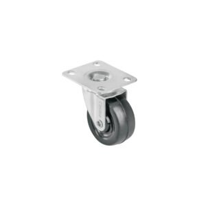 Rodaja hule 2 placa giratoria c/buje carga 25kg FIERO 48604