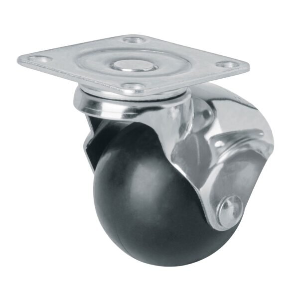 Rodaja esférica 50 mm con placa Fiero 44391