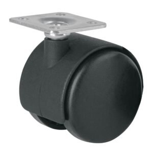 ROY-50.jpg Rodaja tipo yoyo de 50 mm con placa sin freno Fiero 44385