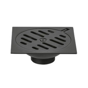 RS-601M.jpg Resumidero cuadrado 4x4 metálico negro Foset Basic 49538