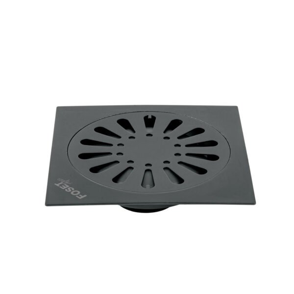 Resumidero cuadrado 6x 6 acero inoxidable negro gota 45474