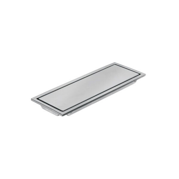 Resumidero rectangular 30x11cm reversible inox FOSET AQUA 46544