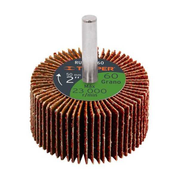 Rueda flap de 2 grano 60 Truper 13037