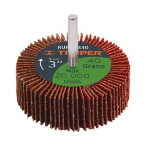 RUFLA-340.jpg Rueda flap de 3 grano 40 Truper 13040