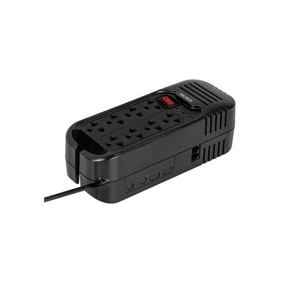 Regulador de voltaje de 1600 VA / 800 W 8 contactos Volteck 45574