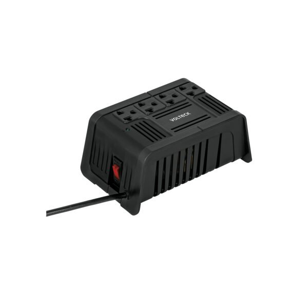 Regulador de voltaje de 800 VA / 400 W 4 contactos Volteck 45572
