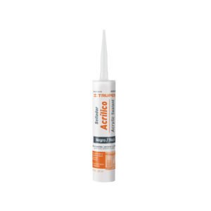Sellador acrílico de 280 ml negro Truper 103076