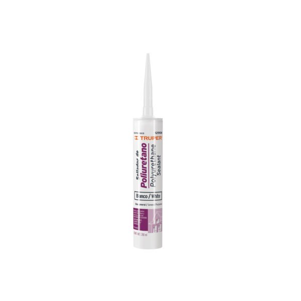 Sellador de poliuretano de 280 ml blanco Truper 12906