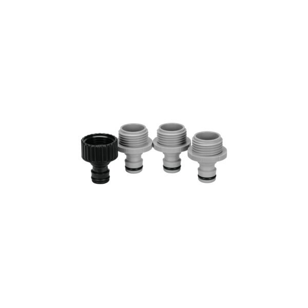 Set de 4 adaptadores para conectores click Truper 12730