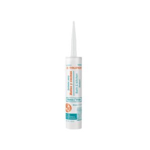 Sellador blanco para baños y cocinas 280 ml Truper 18566