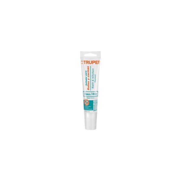 Sellador blanco para baños y cocinas 85 g Truper 18568