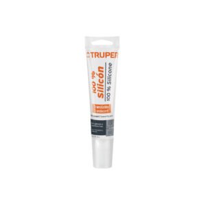 Sellador transparente 100% silicón de 85 g Truper 17562