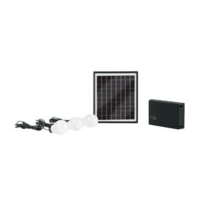 SIS-306L.jpg Sistema de iluminación Solar 6 W con 3 lámparas LED VOLTECK 45870