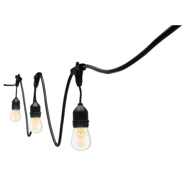 Serie de 7.3 m con 12 luces incandescentes para exterior 49994