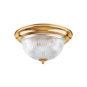 Luminario decorativo 15x28 cm pantalla cristal s/lámparas 46626