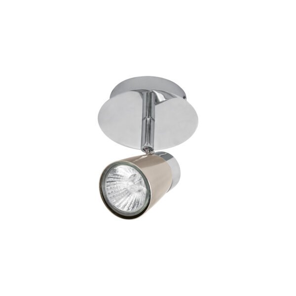 Luminario de sobreponer con 1 spot base GU10 Volteck 48432