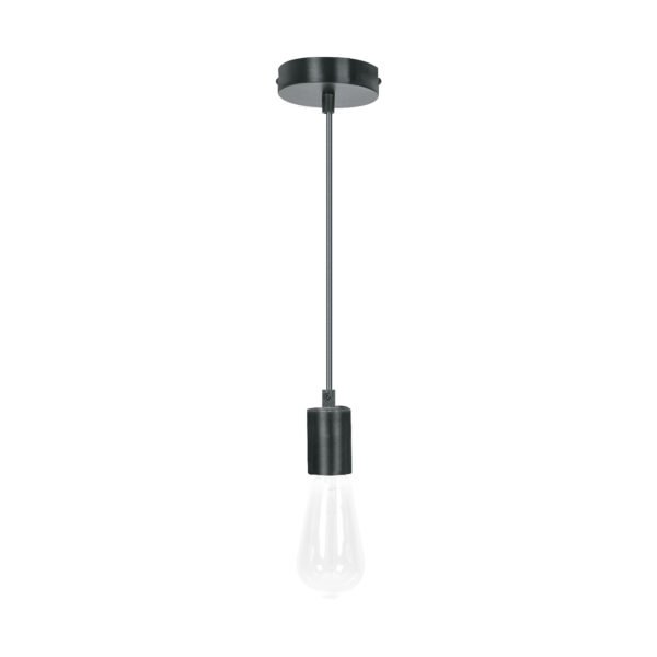 Socket colgante metálico negro VOLTECK 45672