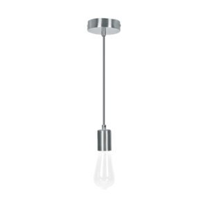 SOC-10SS.jpg Socket colgante metálico satín VOLTECK 45674