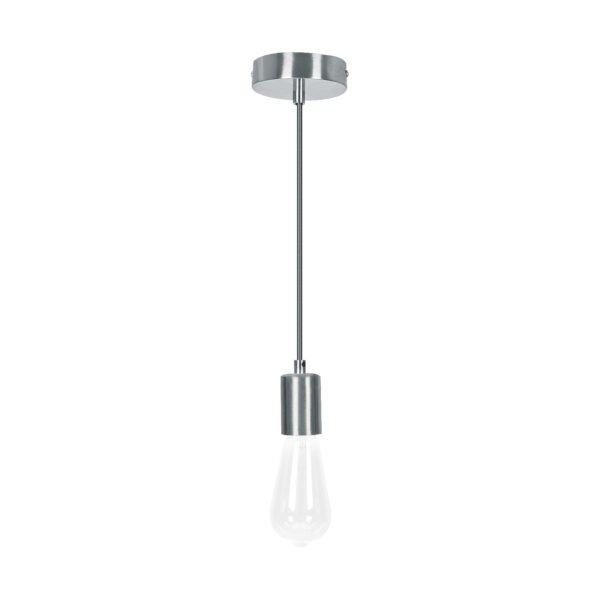 Socket colgante metálico satín VOLTECK 45674