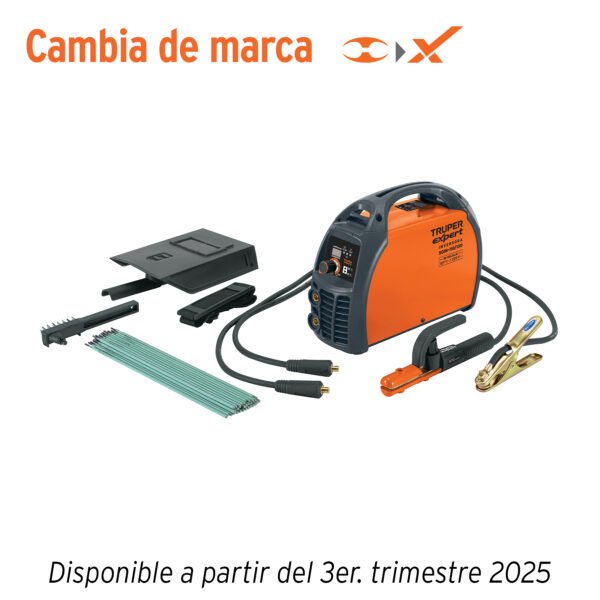 Soldadora inversora 130A Bi-voltaje 127/220V TRUPER 11787