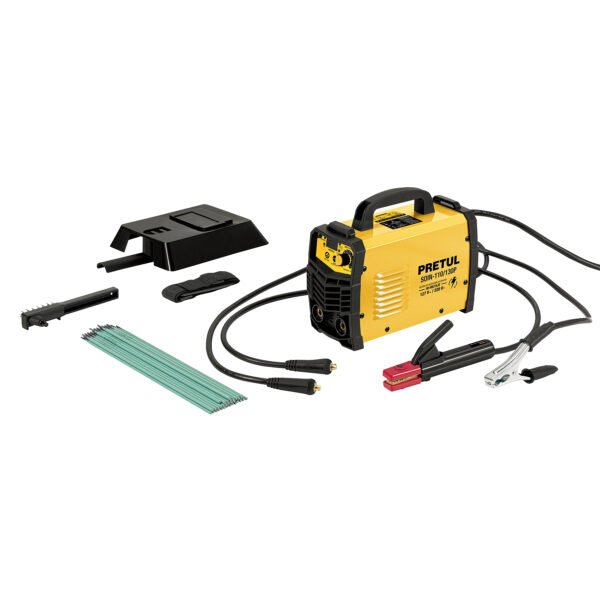 Soldadora inversora 130A Bi-voltaje 127/220V PRETUL 29959