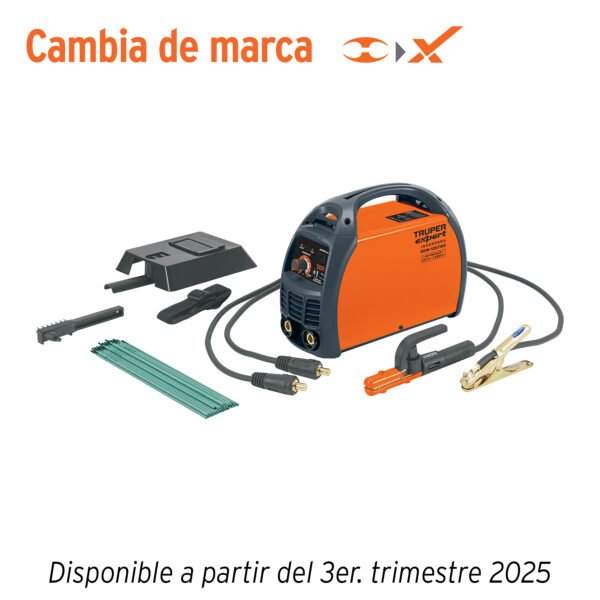 Soldadora inversora 160A Bi-voltaje 127/220V TRUPER 13695