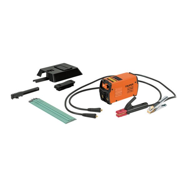 Mini soldadora inversora 130A Bi-voltaje 127/220V TRUPER 103704