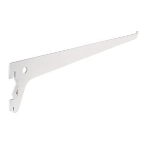 SOMO-12MS.jpg Ménsula plana blanca para cremallera sencilla 30cm Fiero 47709