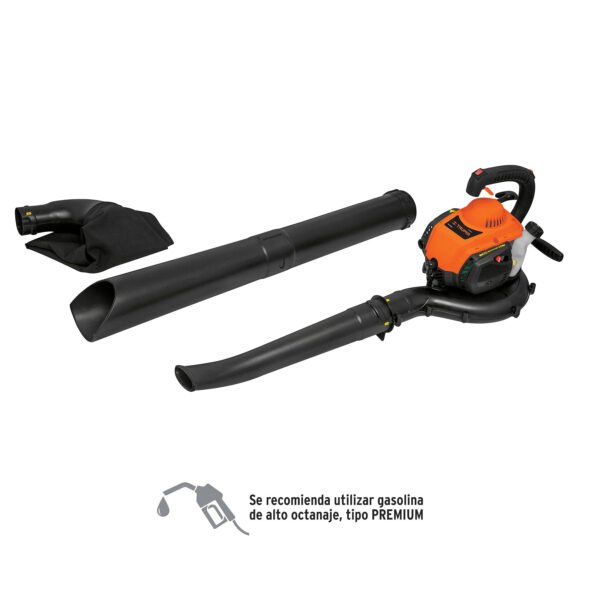 Sopladora / Aspiradora con motor de 26 cc a gasolina Truper 13047