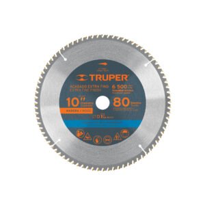 Disco sierra 10 para madera 80 dientes centro 1 Truper 18309
