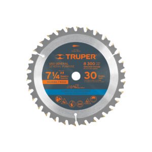 Disco sierra 7- 1/4 para madera 30 dientes centro 5/8 18318