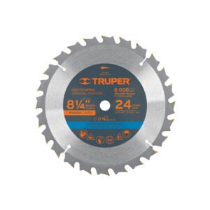 ST-824.jpg Disco sierra 8-1/4 para madera 24 dientes centro 5/8 18302