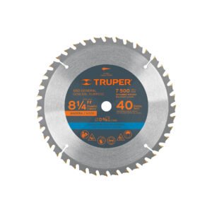 ST-840.jpg Disco sierra 8-1/4 para madera 40 dientes centro 5/8 18303